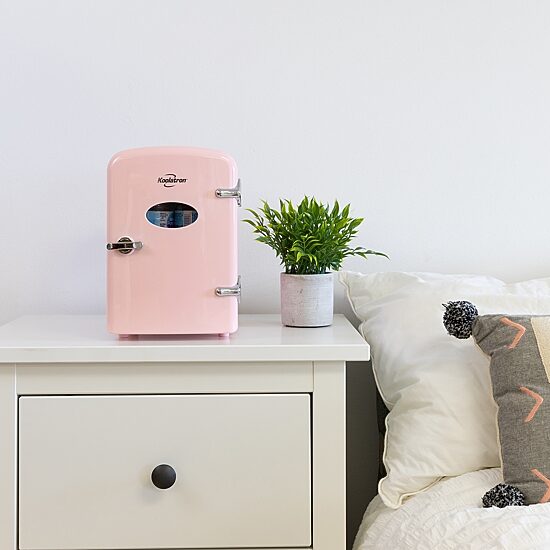 Koolatron 6 Can Retro Portable Mini Fridge