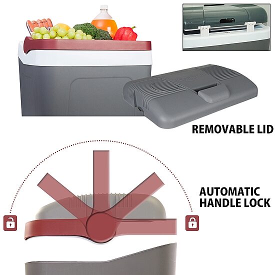 Koolatron Fun Kool Thermoelectric Iceless Cooler 24L