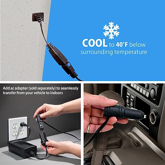 Koolatron Fun Kool Thermoelectric Iceless Cooler 24L