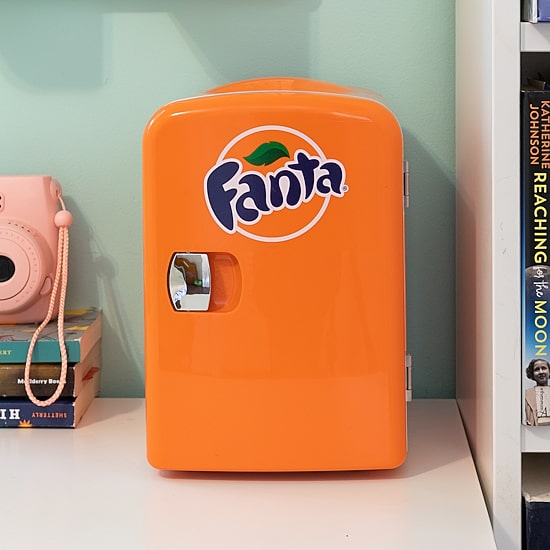 Coca-Cola Fanta 4L Portable Cooler/Warmer 12V AC/DC Mini Fridge
