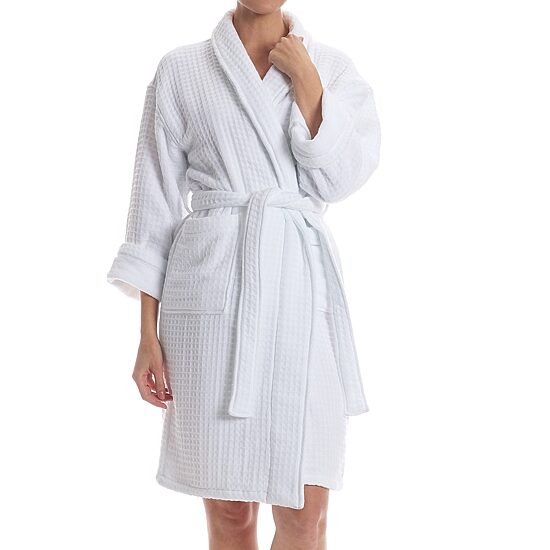 CHF Uchino Waffle Twist 3/4 Sleeve Robe