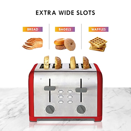 Kenmore 4-Slice White Dual Control Toaster