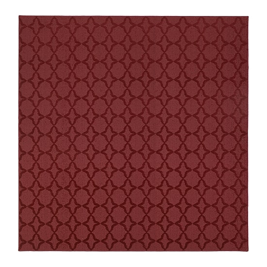 Garland Sparta Geometric Stain Resistant Indoor Square Area Rug