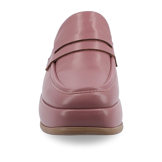 Journee Collection Antonina Womens Square Closed Toe Mules