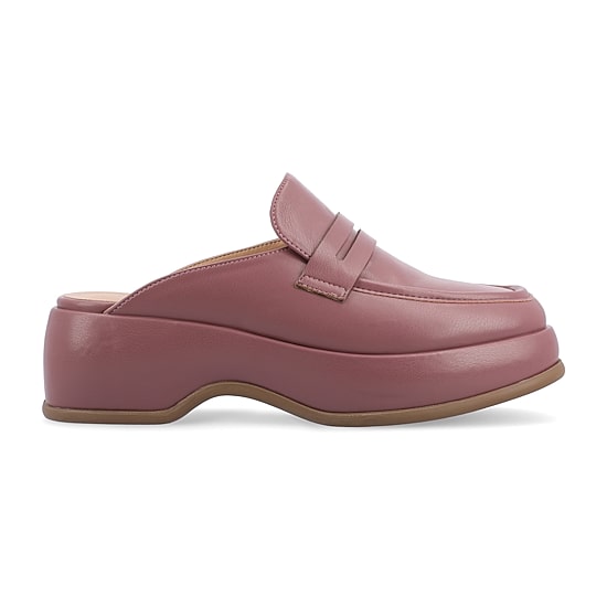 Journee Collection Antonina Womens Square Closed Toe Mules