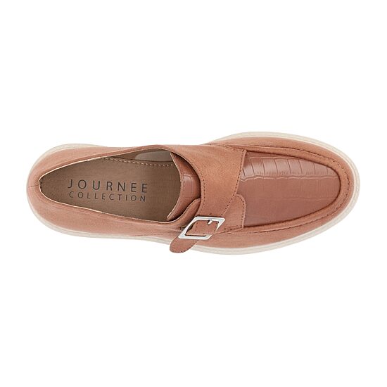 Journee Collection Azula Womens Moc Closed Toe Loafers