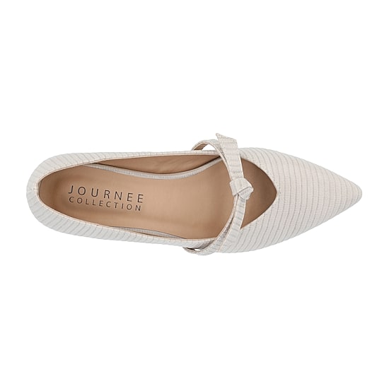 Journee Collection Cait Womens Pointed Closed Toe Ballet Flats