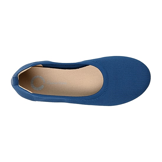 Journee Collection Jersie Womens Round Closed Toe Ballet Flats