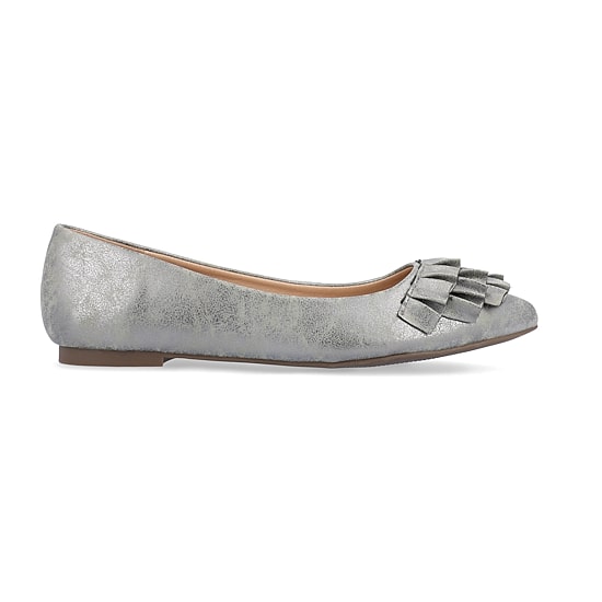 Journee Collection Womens Judy Slip-on Pointed Toe Ballet Flats