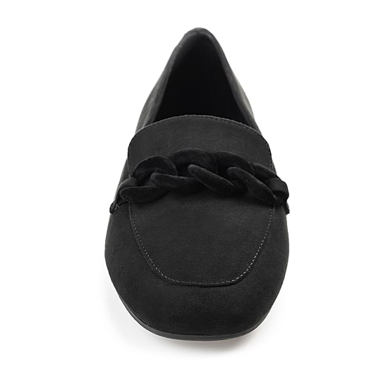 Journee Collection Cordell-Wd Womens Moc Closed Toe Loafers-Wide Width