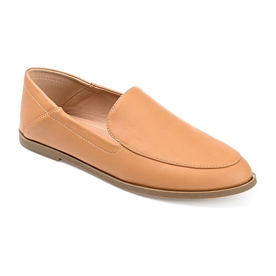 Journee Collection Corinne-Wd Womens Moc Closed Toe Loafers-Wide Width