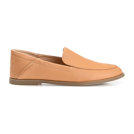 Journee Collection Corinne-Wd Womens Moc Closed Toe Loafers-Wide Width