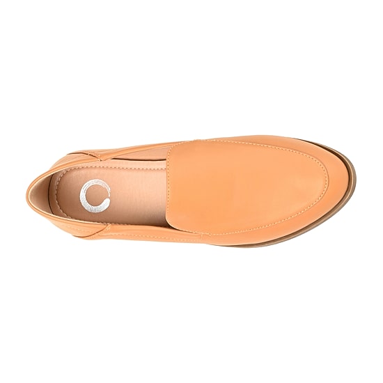 Journee Collection Corinne-Wd Womens Moc Closed Toe Loafers-Wide Width
