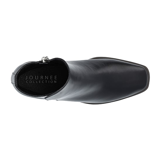 Journee Collection Womens Cappri Stacked Heel Booties