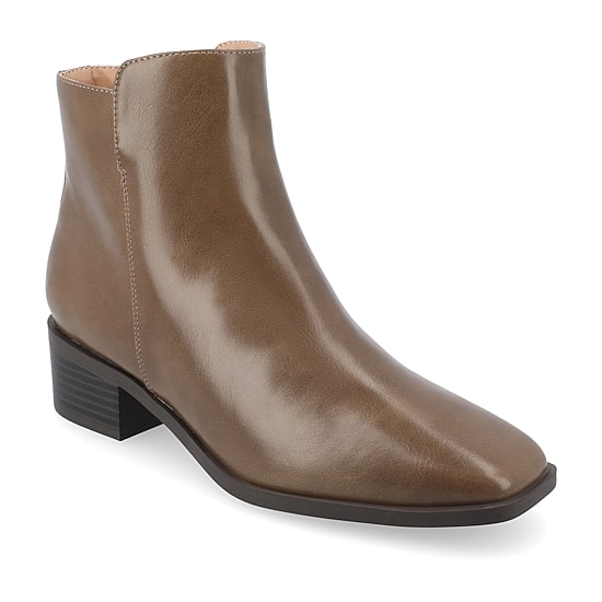 Journee Collection Womens Cappri Stacked Heel Booties