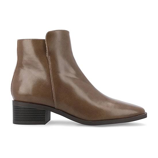 Journee Collection Womens Cappri Stacked Heel Booties