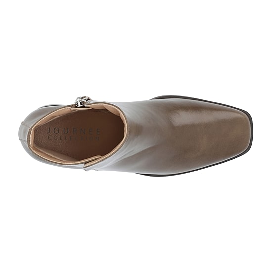 Journee Collection Womens Cappri Stacked Heel Booties