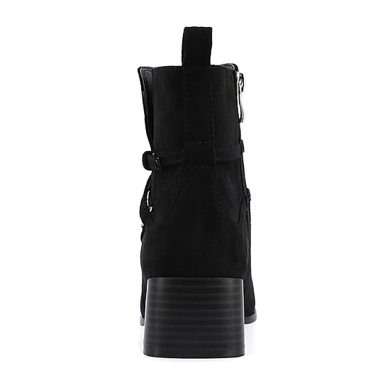 Journee Collection Womens Estelle Stacked Heel Booties