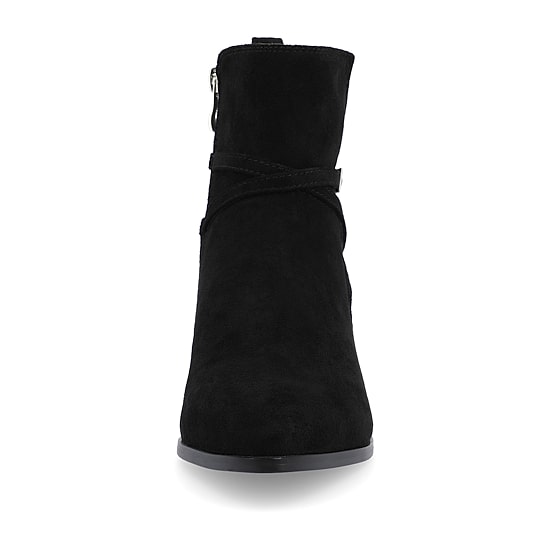 Journee Collection Womens Estelle Stacked Heel Booties