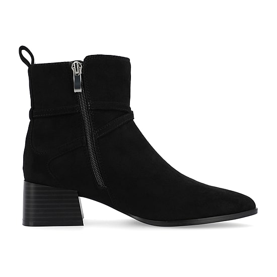 Journee Collection Womens Estelle Stacked Heel Booties