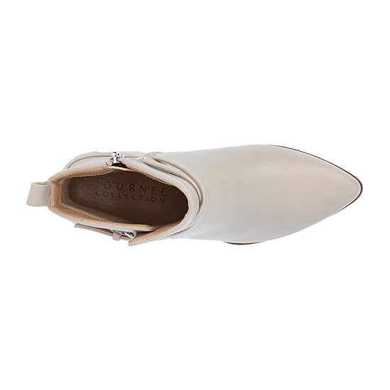 Journee Collection Womens Estelle Stacked Heel Booties