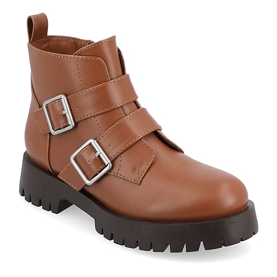 Journee Collection Womens Maebry Block Heel Booties