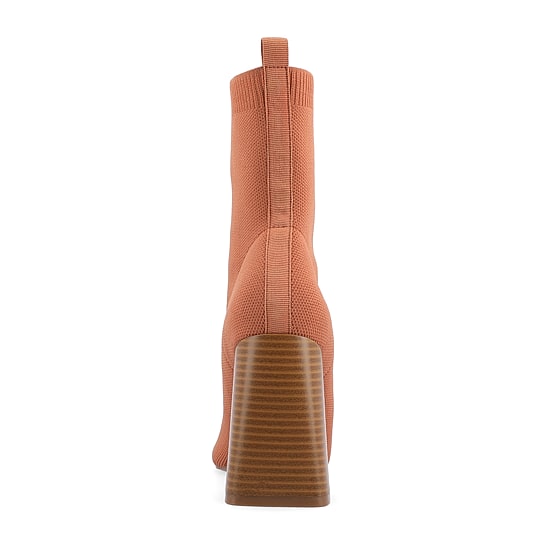 Journee Collection Womens Noralinn Stacked Heel Booties