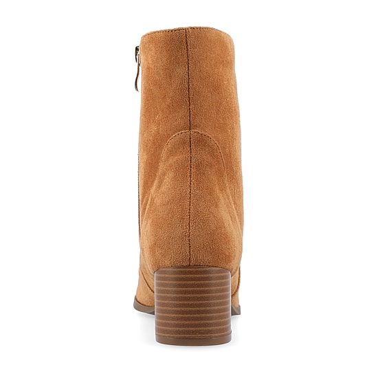 Journee Collection Womens Hayven Stacked Heel Booties