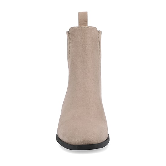 Journee Collection Womens Wrenley Stacked Heel Booties