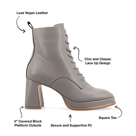Journee Collection Womens Kalindi Block Heel Booties