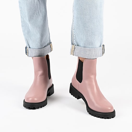 Journee Collection Womens Kenova-Wd Block Heel Booties Wide Width