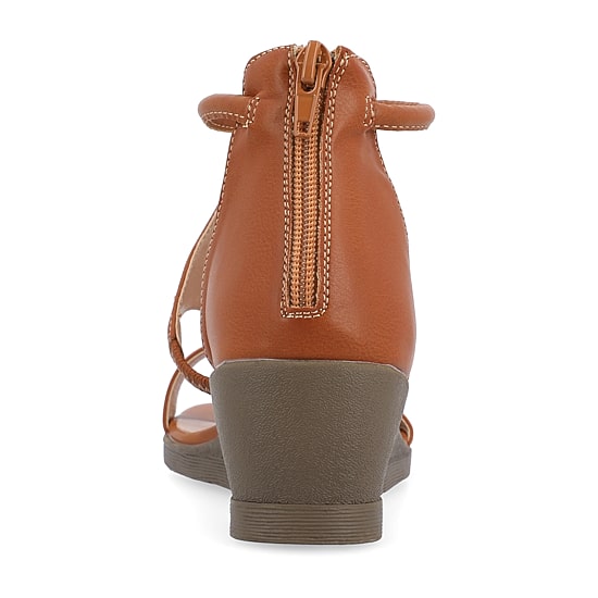 Journee Collection Womens Trayle Wedge Sandals
