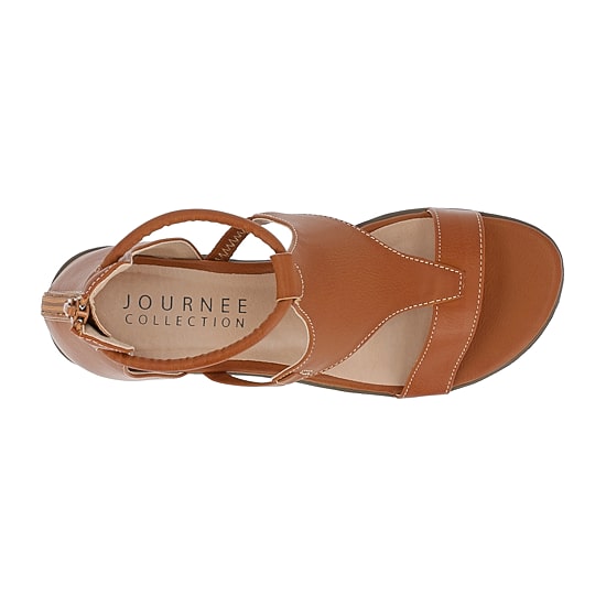 Journee Collection Womens Trayle Wedge Sandals