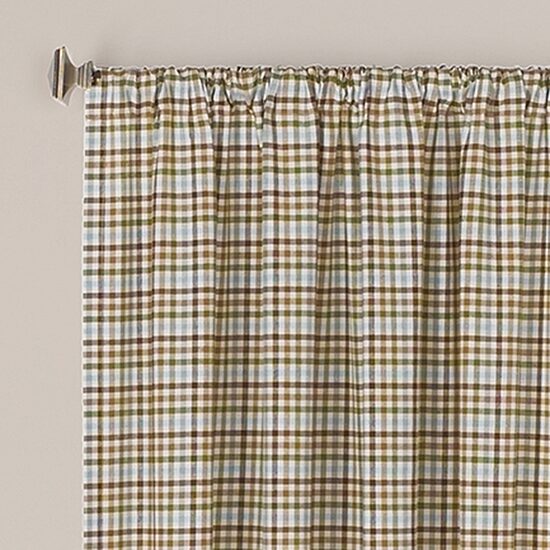 Saturday Knight Dexter Rod Pocket Light-Filtering Single Curtain Panel