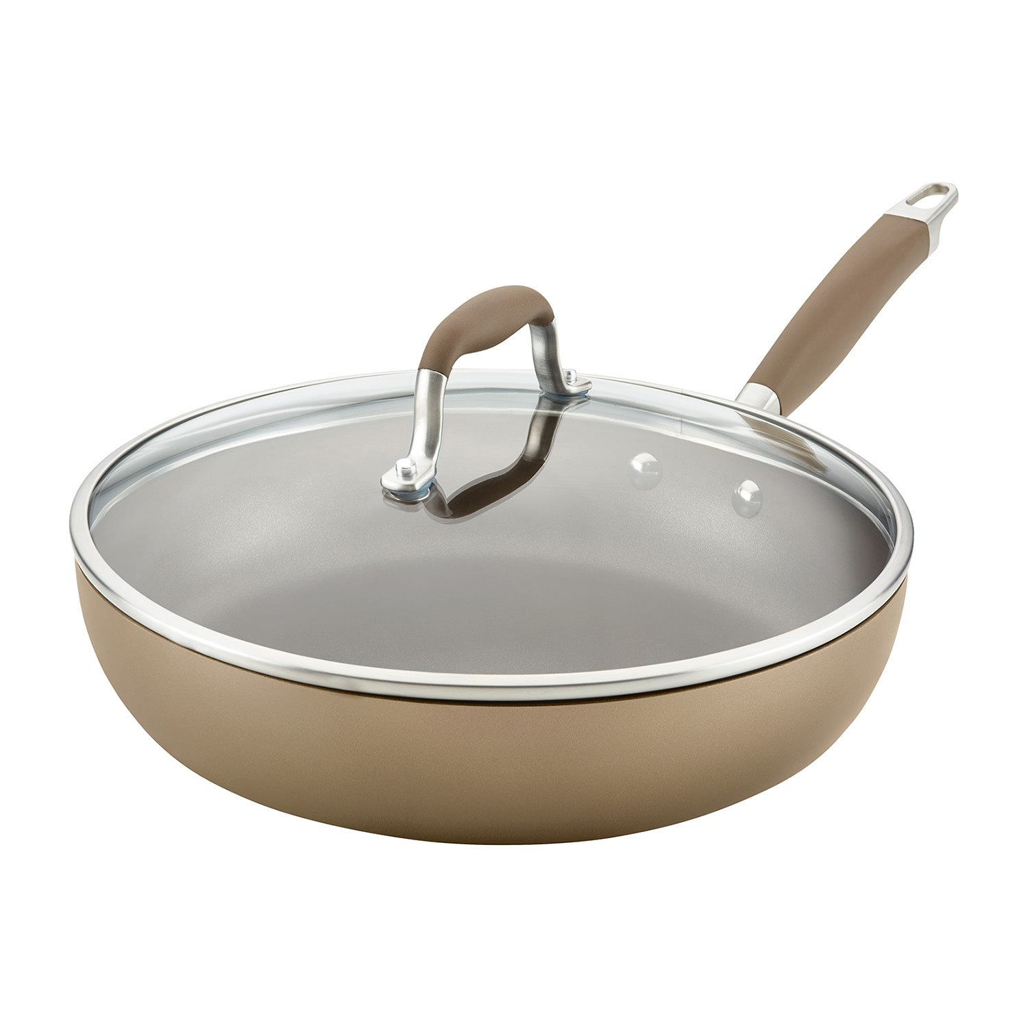 Anolon Advanced Home Hard Anodized 12" Deep Non-Stick Frying Pan