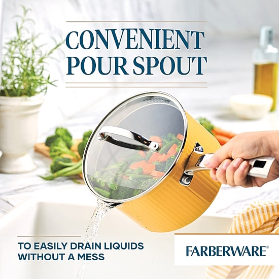 Farberware Style 10-pc. Non-Stick Cookware Set
