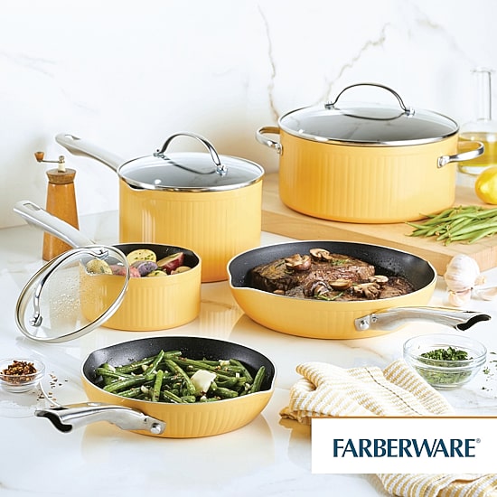 Farberware Style 10-pc. Non-Stick Cookware Set