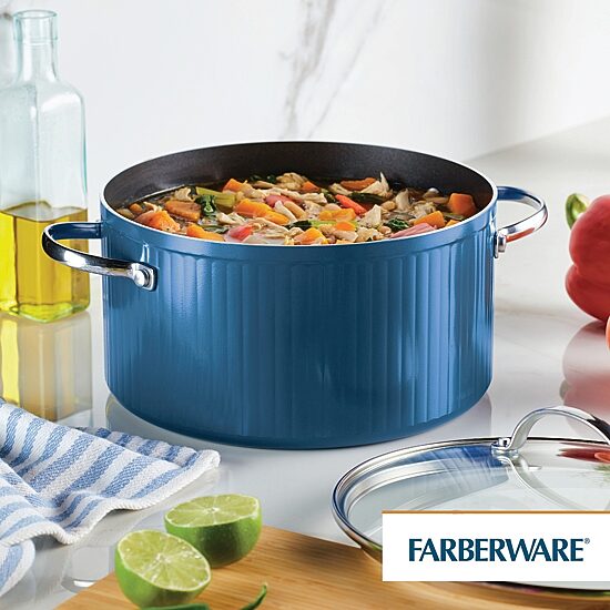 Farberware Style 6-qt. Non-Stick Stockpot with Lid