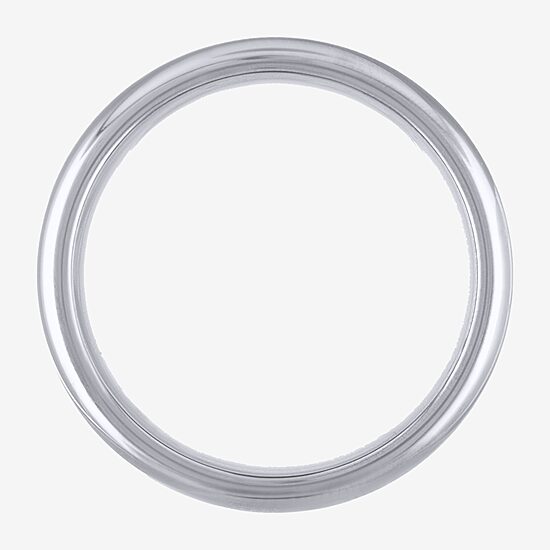 Mens 7MM 10K Gold Tungsten Wedding Band