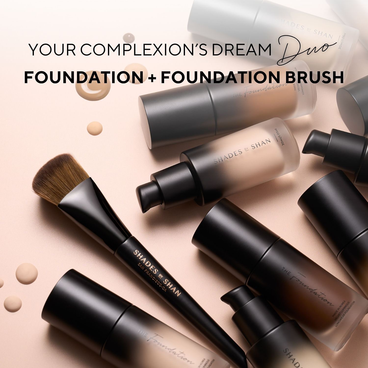 Shades By Shan Foundation Brush