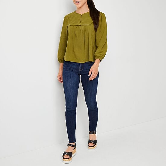 A.N.A - Tall Womens Mid Rise Skinny Jean