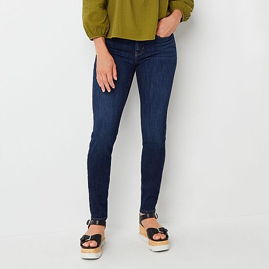 A.N.A - Tall Womens Mid Rise Skinny Jean
