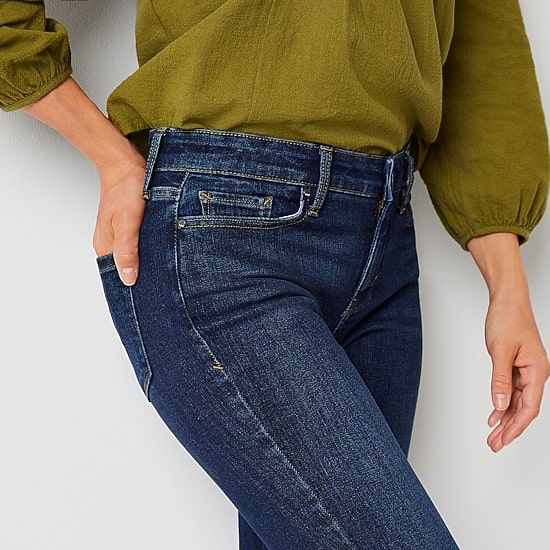 A.N.A - Tall Womens Mid Rise Skinny Jean