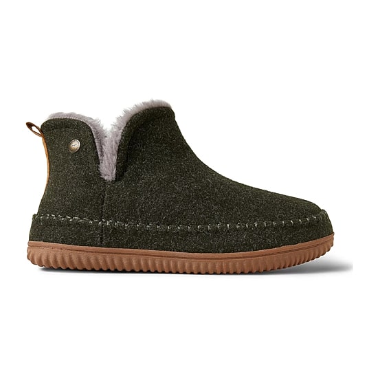 Dearfoams Mens Memory Foam Bootie Slippers