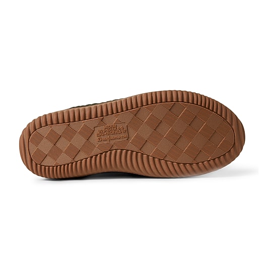 Dearfoams Mens Memory Foam Bootie Slippers