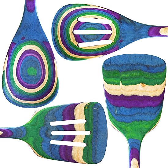 Baltique by Totally Bamboo Mumbai Kitchen 4-pc. Utensil Set