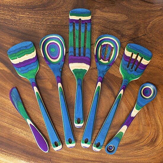 Baltique by Totally Bamboo Mumbai Kitchen 7-pc. Utensil Set