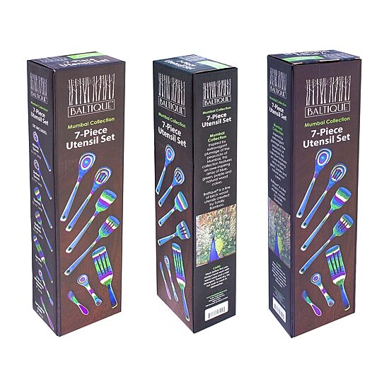 Baltique by Totally Bamboo Mumbai Kitchen 7-pc. Utensil Set