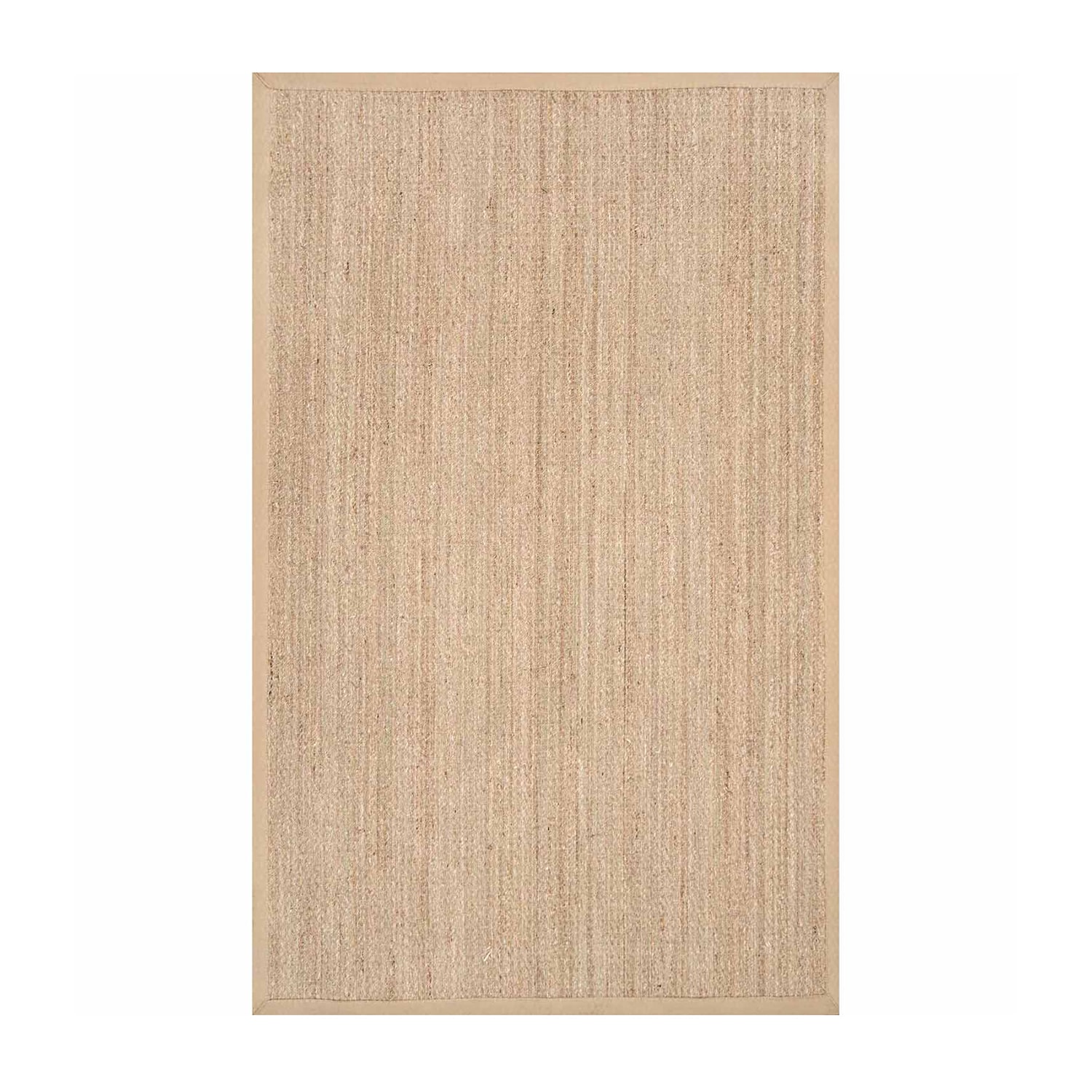 nuLoom Elijah Seagrass with Border Rug