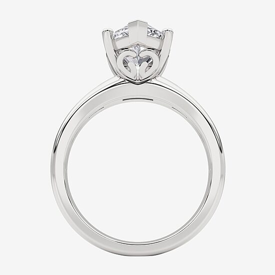 Grown Gorgeous (F,Vs2) Womens 3 3/8 Ct. Lab Grown White Diamond 14K Gold or Platinum Marquise Solitaire Engagement Ring